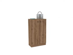 Dulap multifunctional, Puqa Design, Defne, 60x100x31.6 cm, PAL, Maro