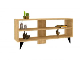 Comoda TV, Puqa Design, One, 120x50x29.6 cm, PAL, Stejar