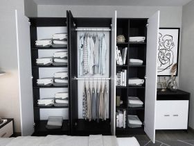 Set Mobila Dormitor Mario 4U 6 piese tapitat wenge