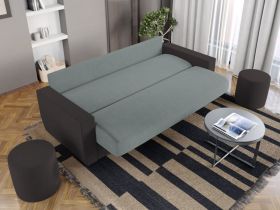 Canapea Extensibila Corsica Vernil / Gri Antracit