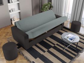 Canapea Extensibila Corsica Vernil / Gri Antracit