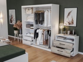 Set Mobila Dormitor Forest C12 cu oglinda