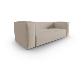 Canapea 3 locuri, Mackay, Cosmopolitan Design, 200x94x73 cm, catifea tricotata, bej