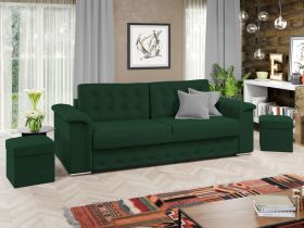 Set Canapea si Fotolii Olimp Verde