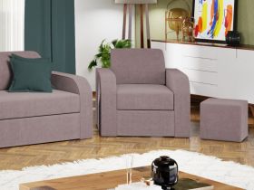 Set Canapea si Fotolii Mini Roze