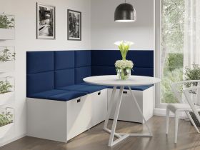 Panou decorativ tapitat - dreptunghi Roz
