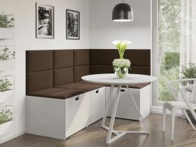 Panou decorativ tapitat - dreptunghi Roz