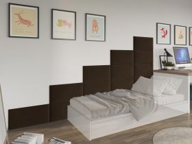 Panou decorativ tapitat - dreptunghi Roz