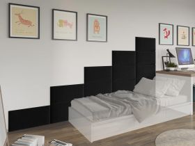 Panou decorativ tapitat - dreptunghi Roz