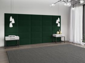 Panou decorativ tapitat - dreptunghi Roz