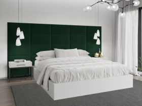 Panou decorativ tapitat - dreptunghi Roz