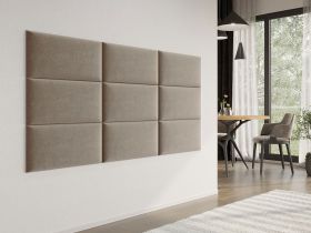 Panou decorativ tapitat - dreptunghi Roz
