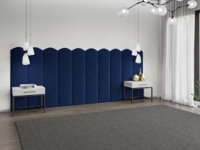 Panou decorativ tapitat - arcada Roz