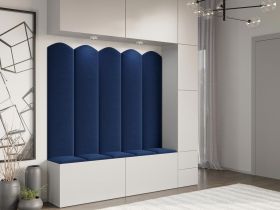Panou decorativ tapitat - arcada Roz