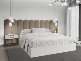 Panou decorativ tapitat - arcada Roz