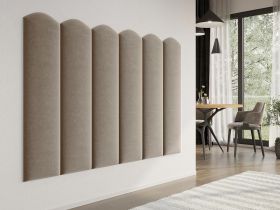 Panou decorativ tapitat - arcada Roz