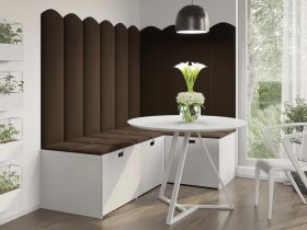 Panou decorativ tapitat - arcada Roz