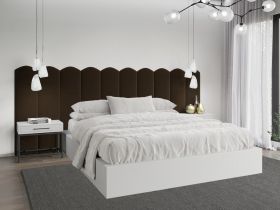 Panou decorativ tapitat - arcada Roz