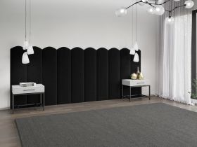 Panou decorativ tapitat - arcada Roz