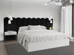 Panou decorativ tapitat - arcada Roz