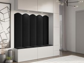 Panou decorativ tapitat - arcada Roz