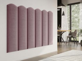 Panou decorativ tapitat - arcada Roz