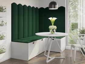 Panou decorativ tapitat - arcada Roz