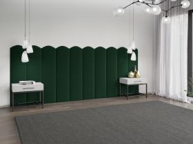 Panou decorativ tapitat - arcada Roz
