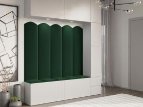 Panou decorativ tapitat - arcada Roz