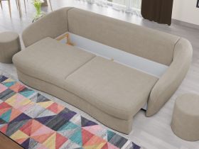 Canapea Velur Crem