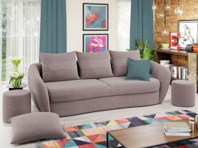 Canapea Velur Roze