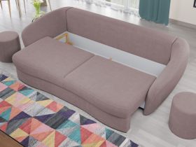 Canapea Velur Roze