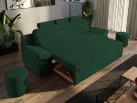 Set Canapea si Fotolii Quinn Verde
