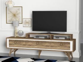 Comoda TV, Tera Home, Rosso (TV Sehpası), 180x62.5x29.5 cm, PAL, Maro