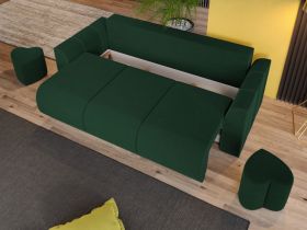 Set Canapea si Fotolii Nova Verde
