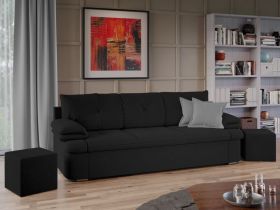 Set Canapea si Fotolii Roma Antracit