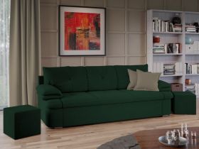 Set Canapea si Fotolii Roma Verde