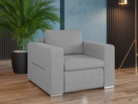 Set Canapea si Fotolii Ivy Gri Deschis
