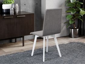 Scaun Rosa Gri - Rino 88 - Tip Scoica Tapitat