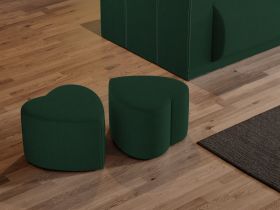 Taburet Inimioara Verde
