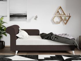 Divan / Pat o persoana tapitat Maro Round Fix