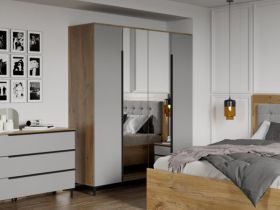 Set Mobila Dormitor Toronto cu oglinda