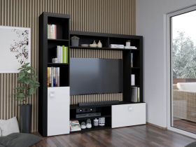 Pachet Mobila Dormitor + Living Ferrara / Alb