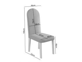 Pachet Mobila Canapea Morelia Cappuccino + Masa Grand Stejar Auriu + 4 Scaune Grand Crem