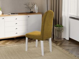 Set Masa Grand Stejar + 4 Scaune Grand Mustar