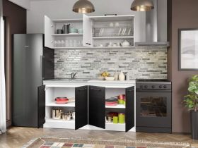 Set Mobila Bucatarie Mina Yang 160 Ferrara/Alb C131