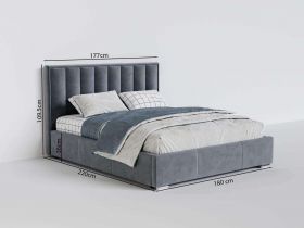 Set Mobila Dormitor Beverley tapitat
