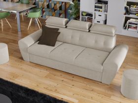 Set Canapea si Fotolii Barini Crem