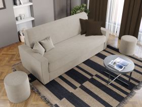 Canapea Extensibila Corsica Crem