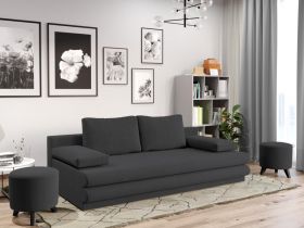 Canapea Extensibila Sensi Gri Antracit